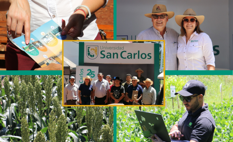 La Universidad San Carlos participó en Agrodinámica 2025, el evento agrícola más importante del país